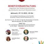 Heimat Talk - Benefizveranstaltung zugunsten der Kinderintensivstation des Klinikums GaPa